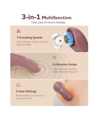 3-in-1 Kneading Lactation Massager