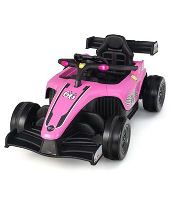 12V Kids Electric Formula Racing Car with Remote Control - Pink main image 0
