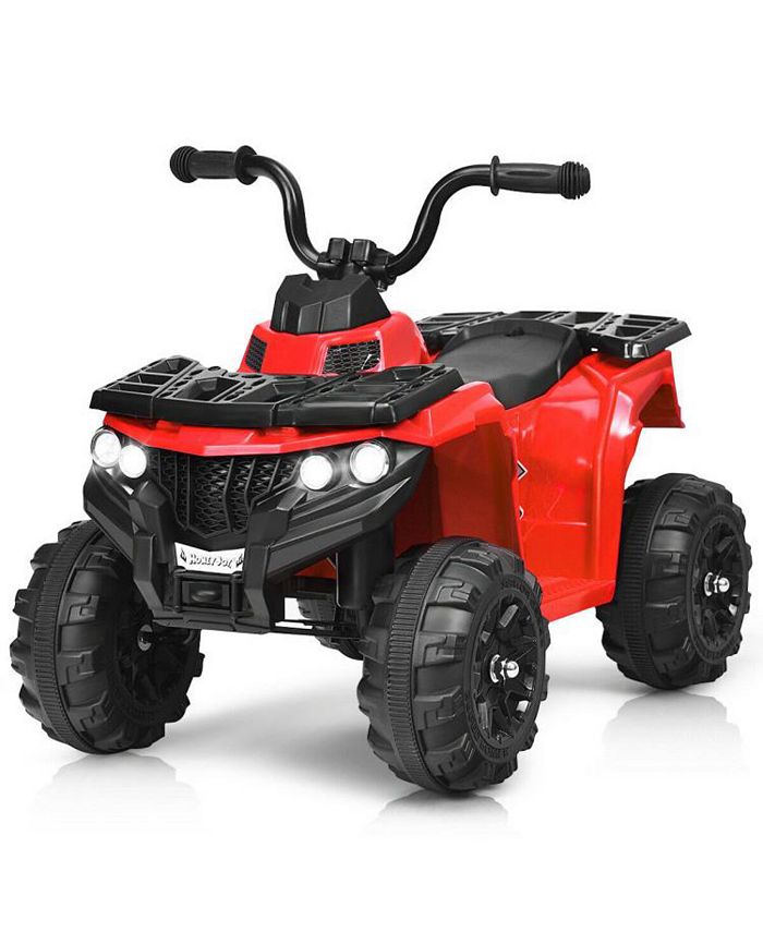 Bluey ATV Quad, 6V Battery Powered Ride-On for Kids Ages 1.5+, Blue