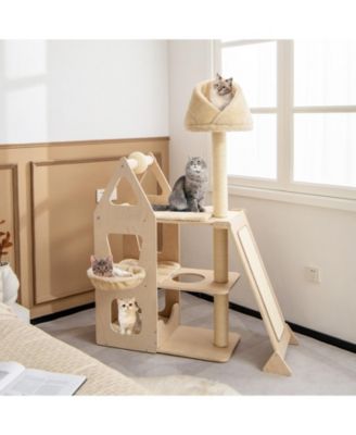 Multi-Level Cat Tree with Sisal Scratching Post