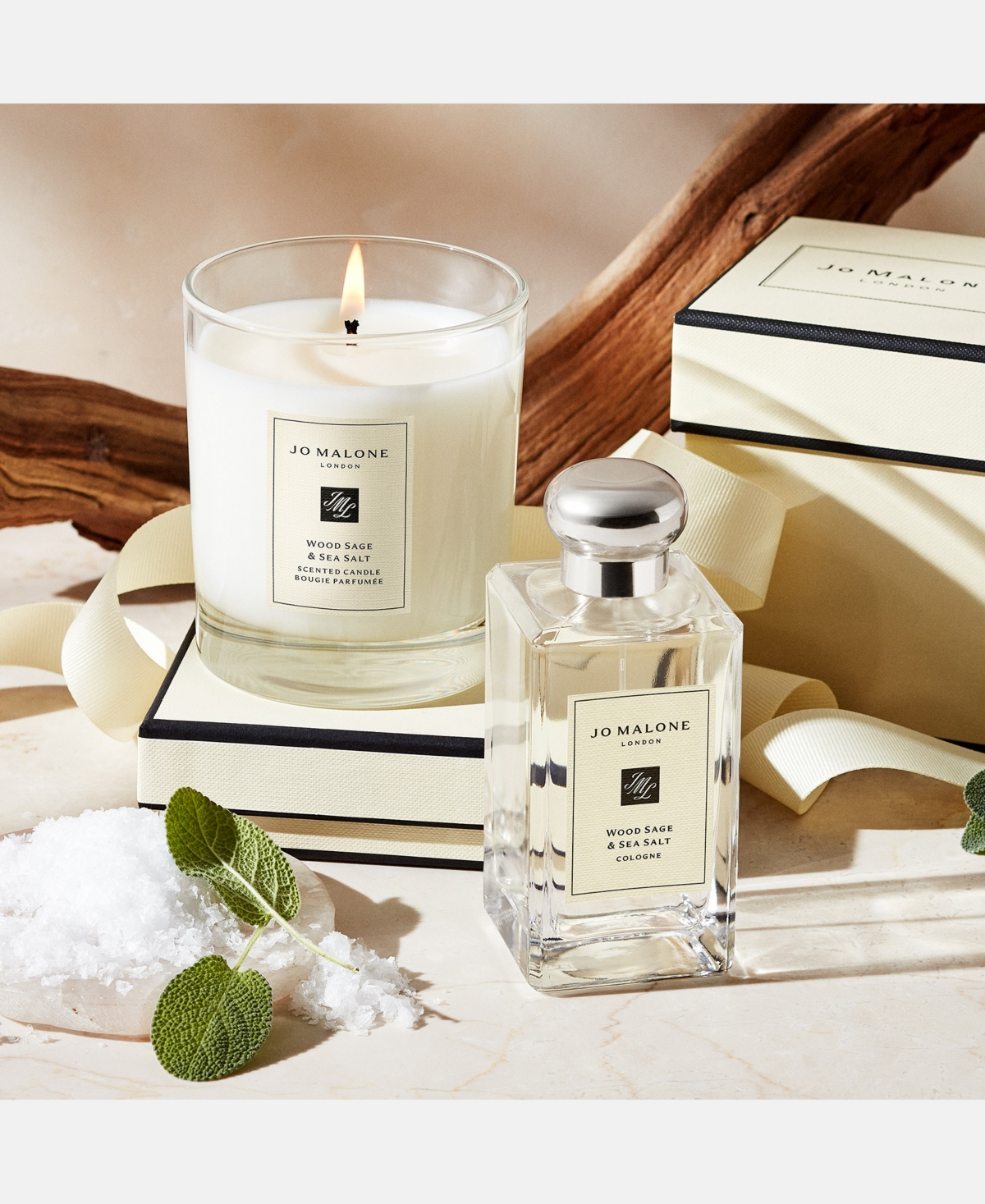 Jo Malone London Wood Sage & Sea Salt Travel Candle, 2.1 Oz. In No Color