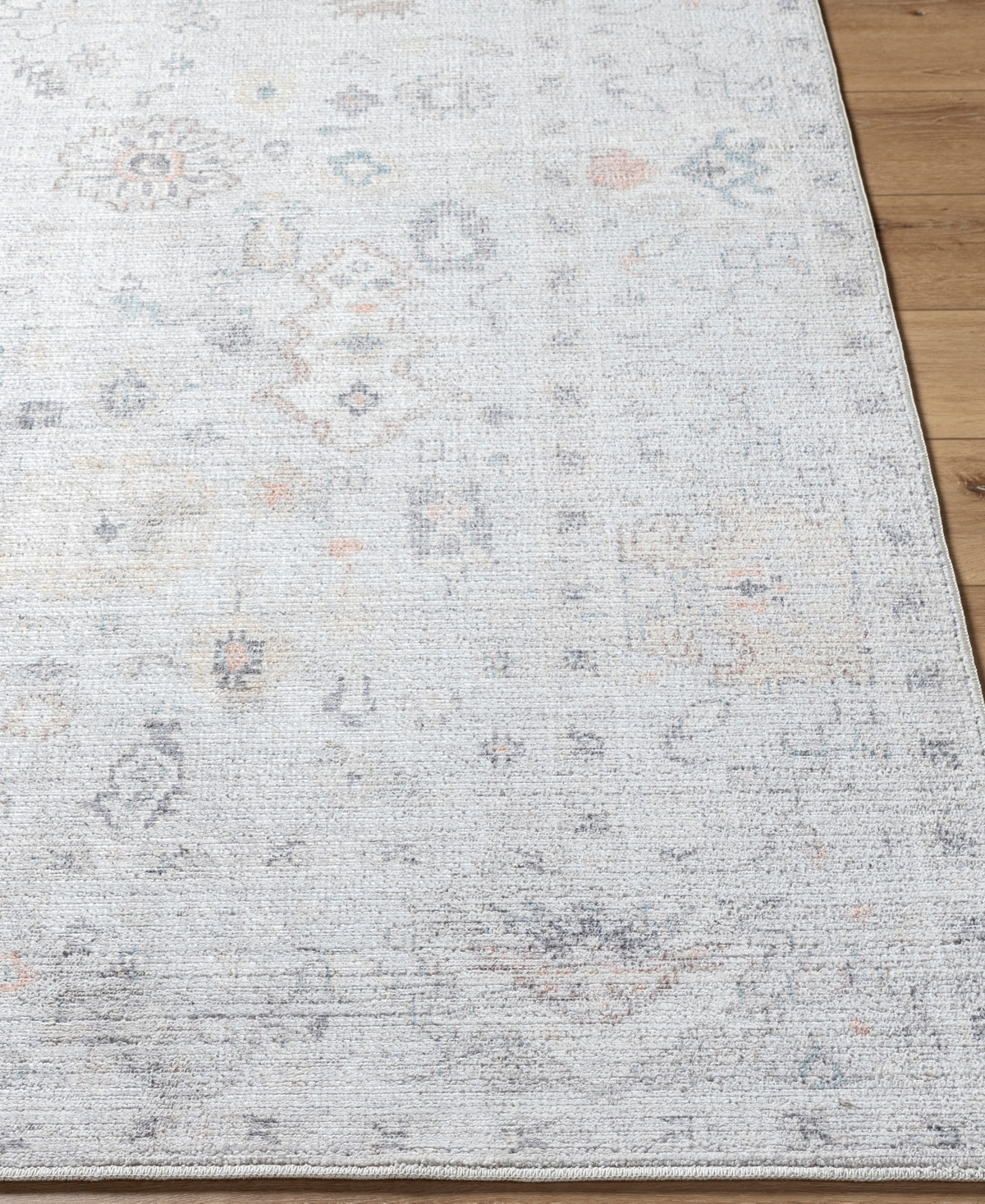 Surya Marlon 526221 2'7"x7'3" Runner Area Rug In Slate