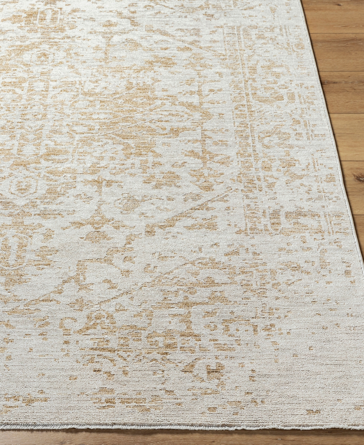 Surya Emory 527450 1'11"x2'11" Area Rug In Tan Beige