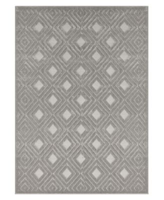 Lr Home Alina Bel Geometric Indoor Outdoor Rectangular Area Rug In Brown
