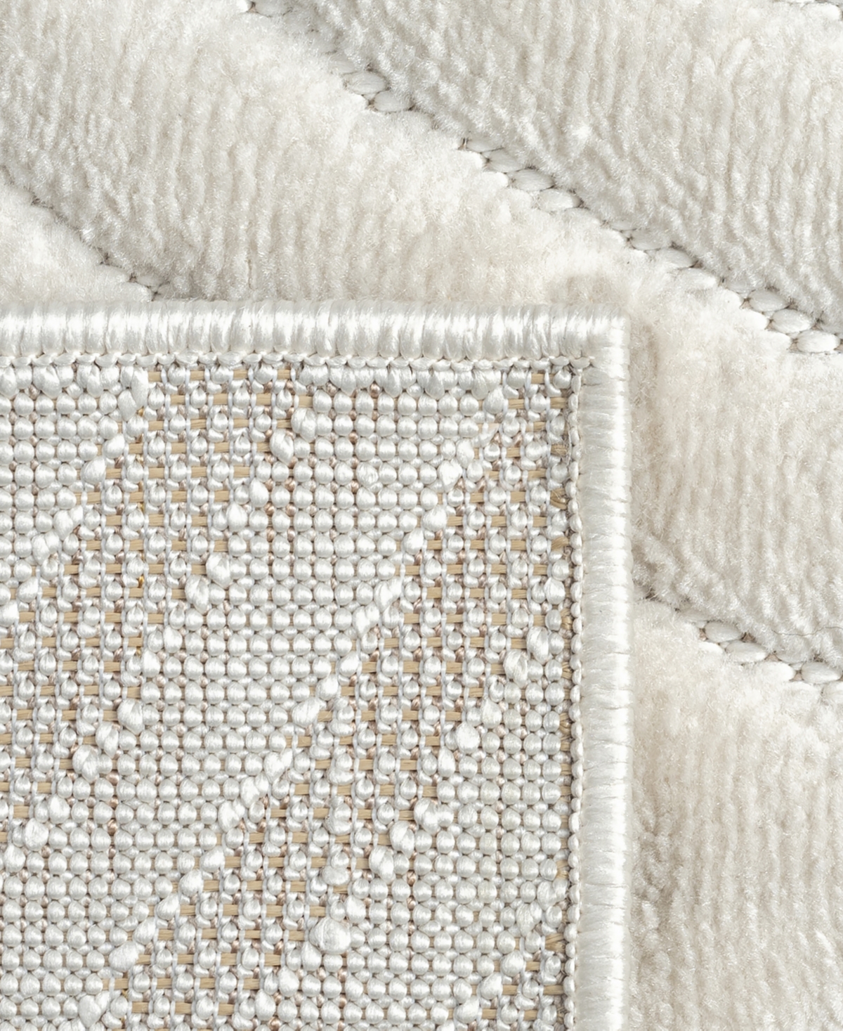 Lr Home Alina Mich Abstract Indoor Outdoor Rectangular Area Rug In Ivory