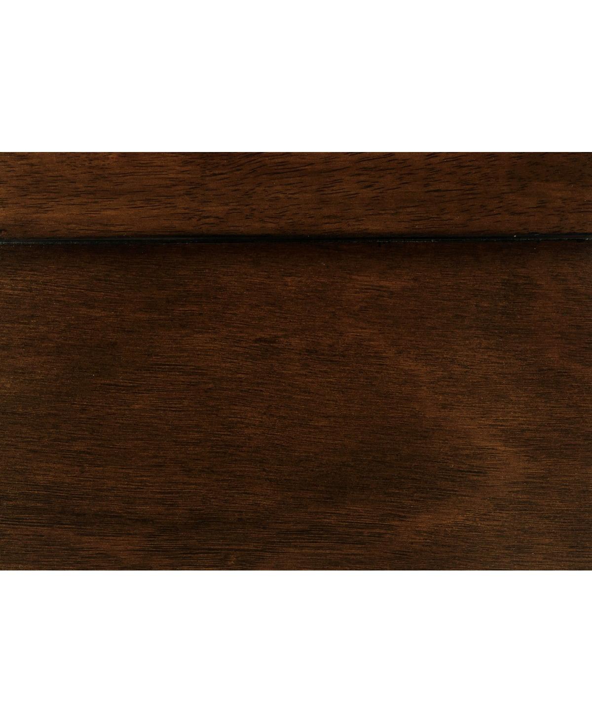 Streamdale Furniture Traditional 2-Drawer Nightstand, Cherry Finish