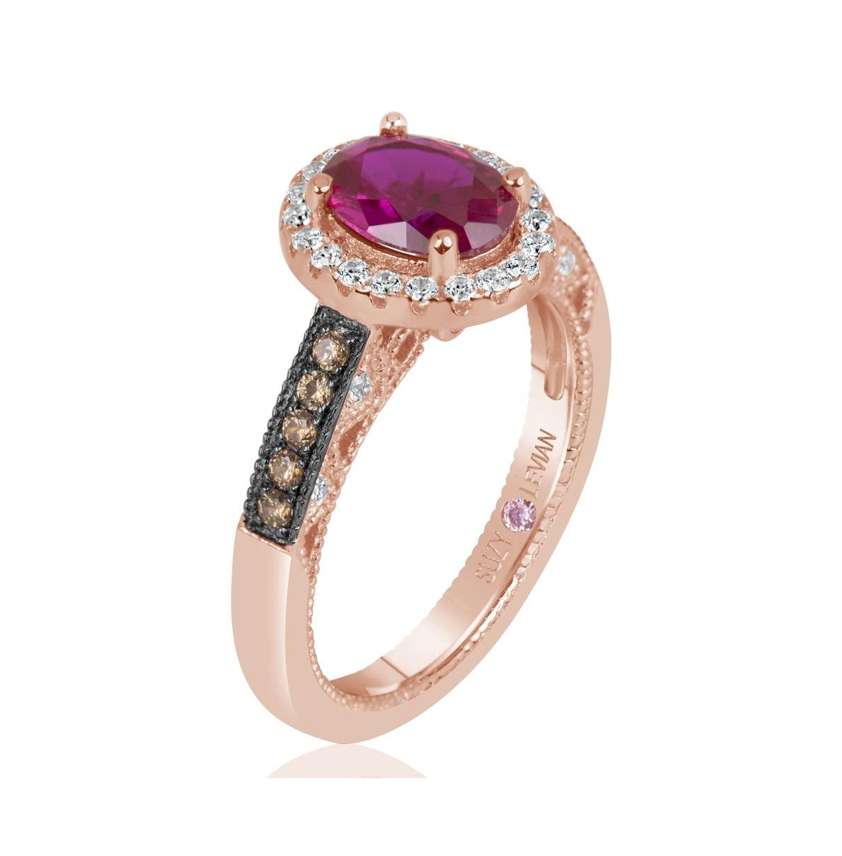 Suzy Levian New York Suzy Levian Sterling Silver Cubic Zirconia Ring