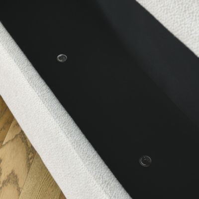 Upholstered Linen Storage Bench