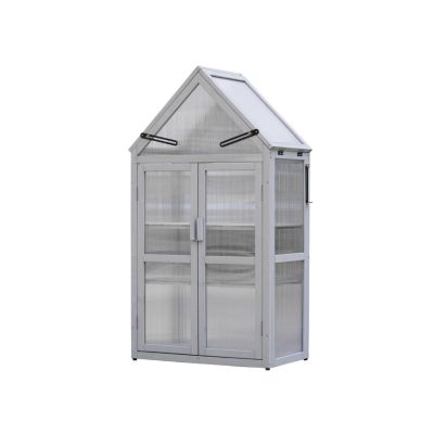 Streamdale Small Outdoor/Indoor Greenhouse Kit & Plant Stand