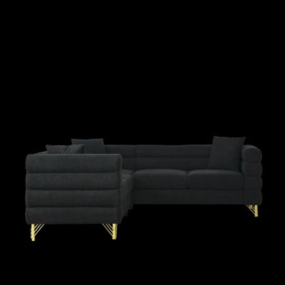 81.5" Oversized L-Shaped Sectional Sofa Cover - 5-Seater