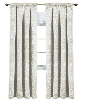 Royal Living 2 Piece Curtain Panels - 63 in. Long - Ivory