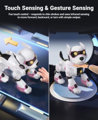 Smart Interactive Robot Dog Toy for Kids with Remote Control, Voice and Touch Features