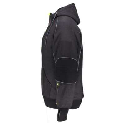 Men's Extreme Hybrid Sweatshirt Heavy Duty Hoodie, Insulated Work Pullover