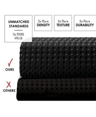 Heavy Duty Fabric Water-resistant Waffle Design Shower Curtains - 72"x72"