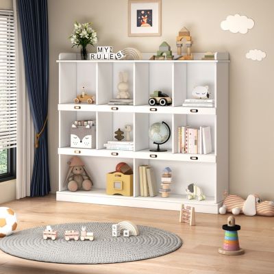 cubbyhole storage 10-Shelf Bookcase