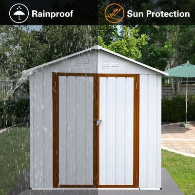 Outdoor Storage Sheds 4FTx6FT Apex Roof