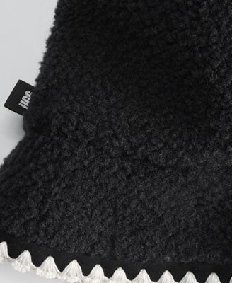 Fluff & Satin Reversible Scalloped Edge Bucket Hat