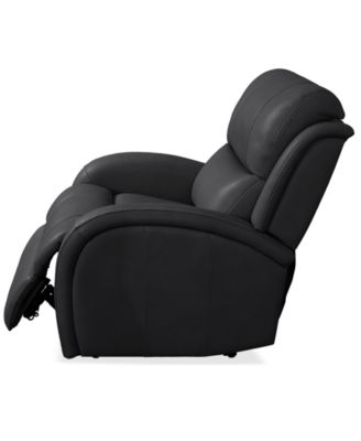Kellet 33" Leather Power Recliner, Created for Macy's