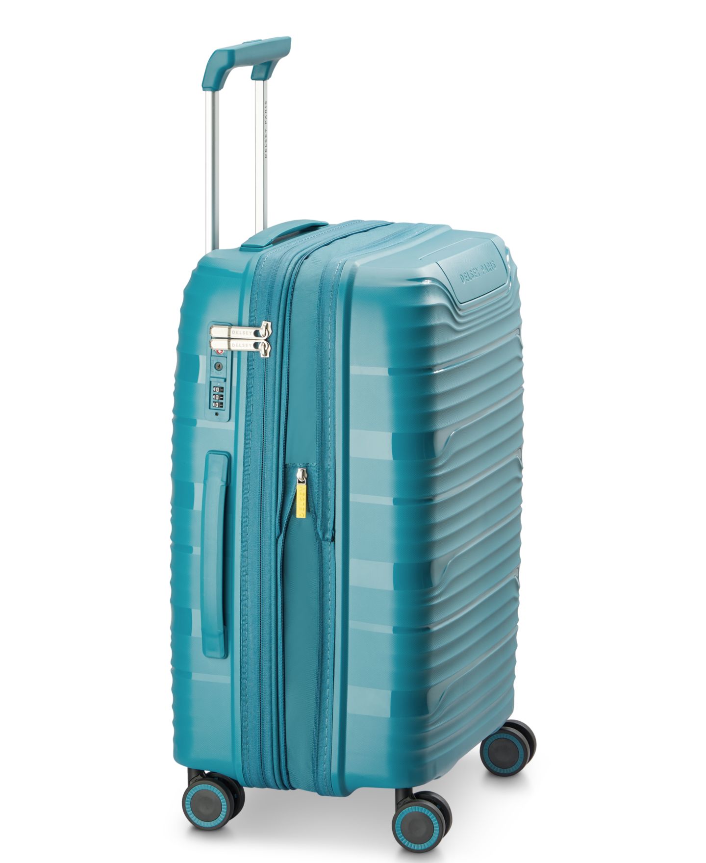Чемодан Delsey Paris Dune Carry-on Spinner, цвет: Бирюзовый — фото 4