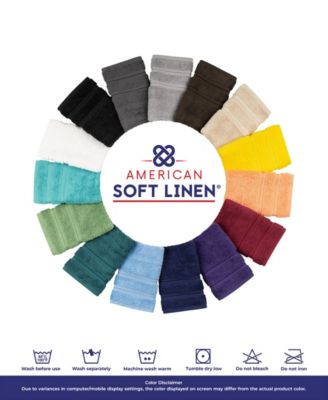 Edison 100% Cotton Luxury 6-Piece Towel Set