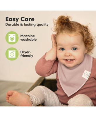 8pk Baby Bandana Bibs, Baby Drool Bibs for Baby Girl, Boy, Baby Bibs for Infant, Newborn