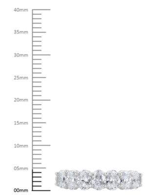 Diamond Oval Seven Stone Band (1-1/2 ct. t.w.) in 14k Gold