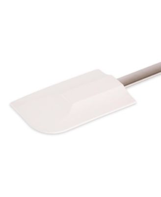 Endurance Stainless Steel Silicone 11.25" x 2.75" White Spatula