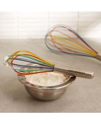 Endurance 18/8 Stainless Steel 8" x 2.5" Balloon Whisk