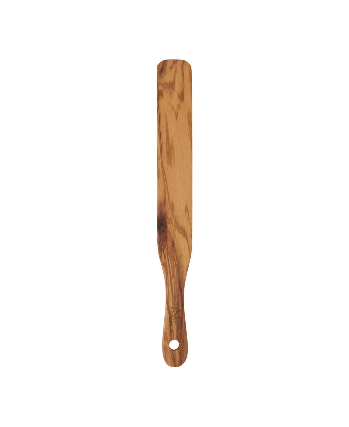 Rsvp International Basic Olive Wood 12.5" X 1.5" Spurtle In Brown