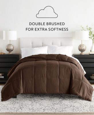 All Season Lightweight Solid Down Alternative Comforter, Full/Queen