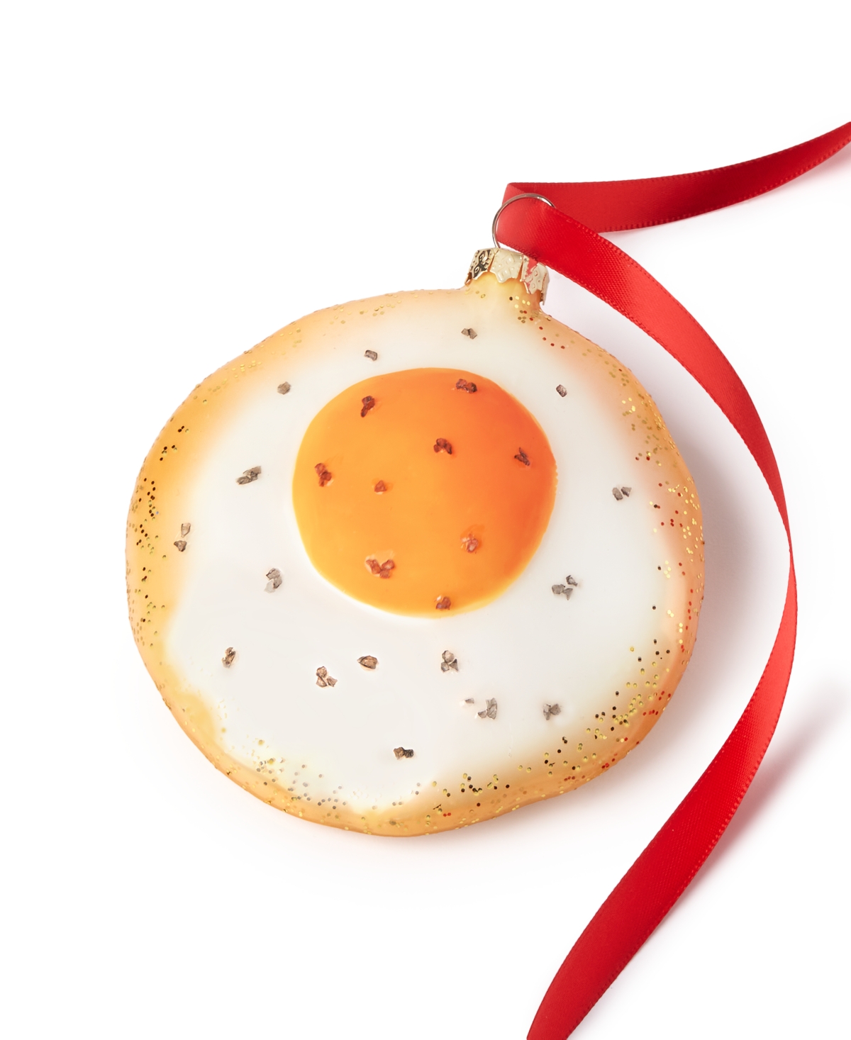 Holiday Lane Foodie Collection Egg Glass Ornament, Exclusively at Macy's