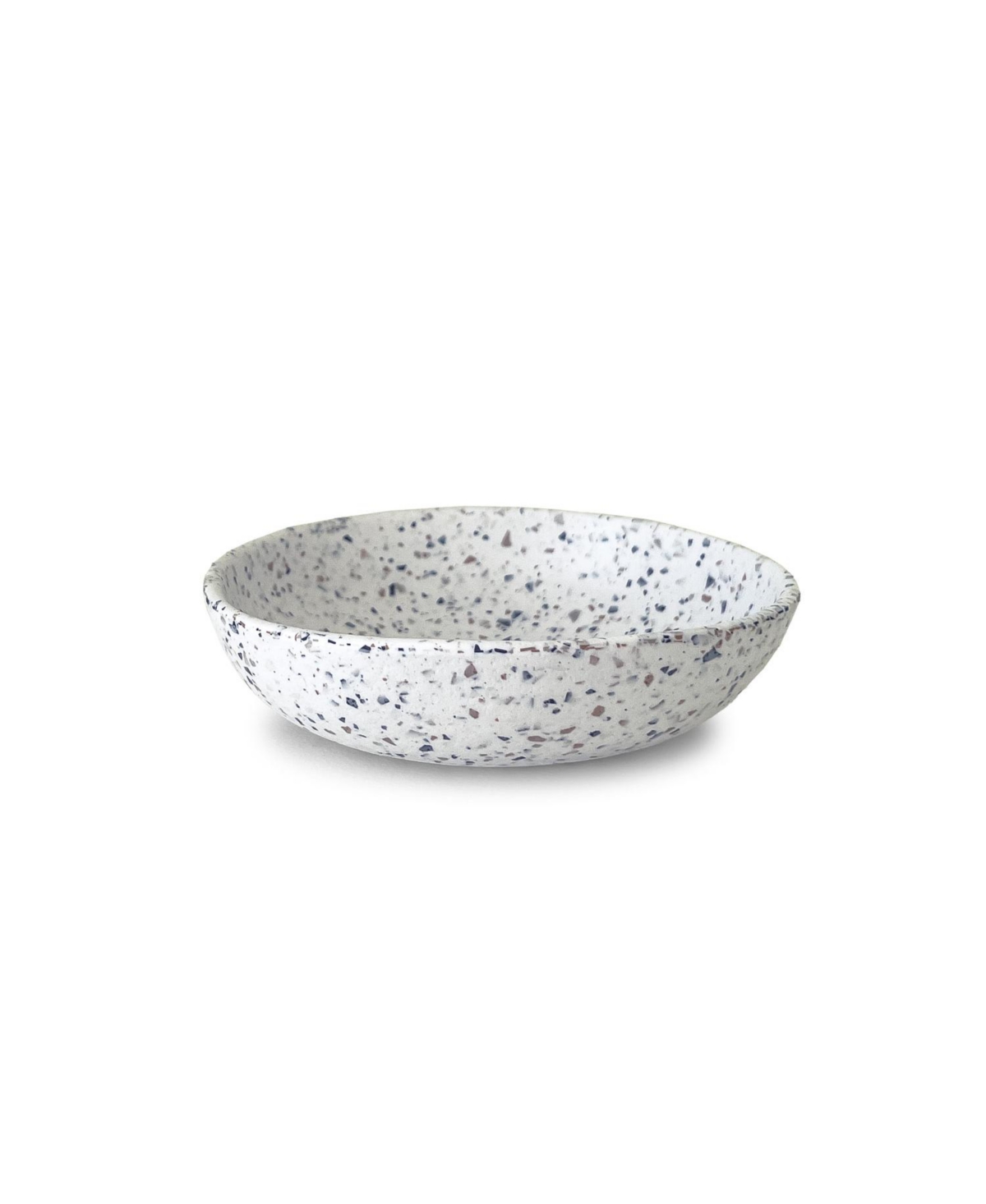 Q Squared Terrazzo Cereal Bowls, Set Of 4 In White,black