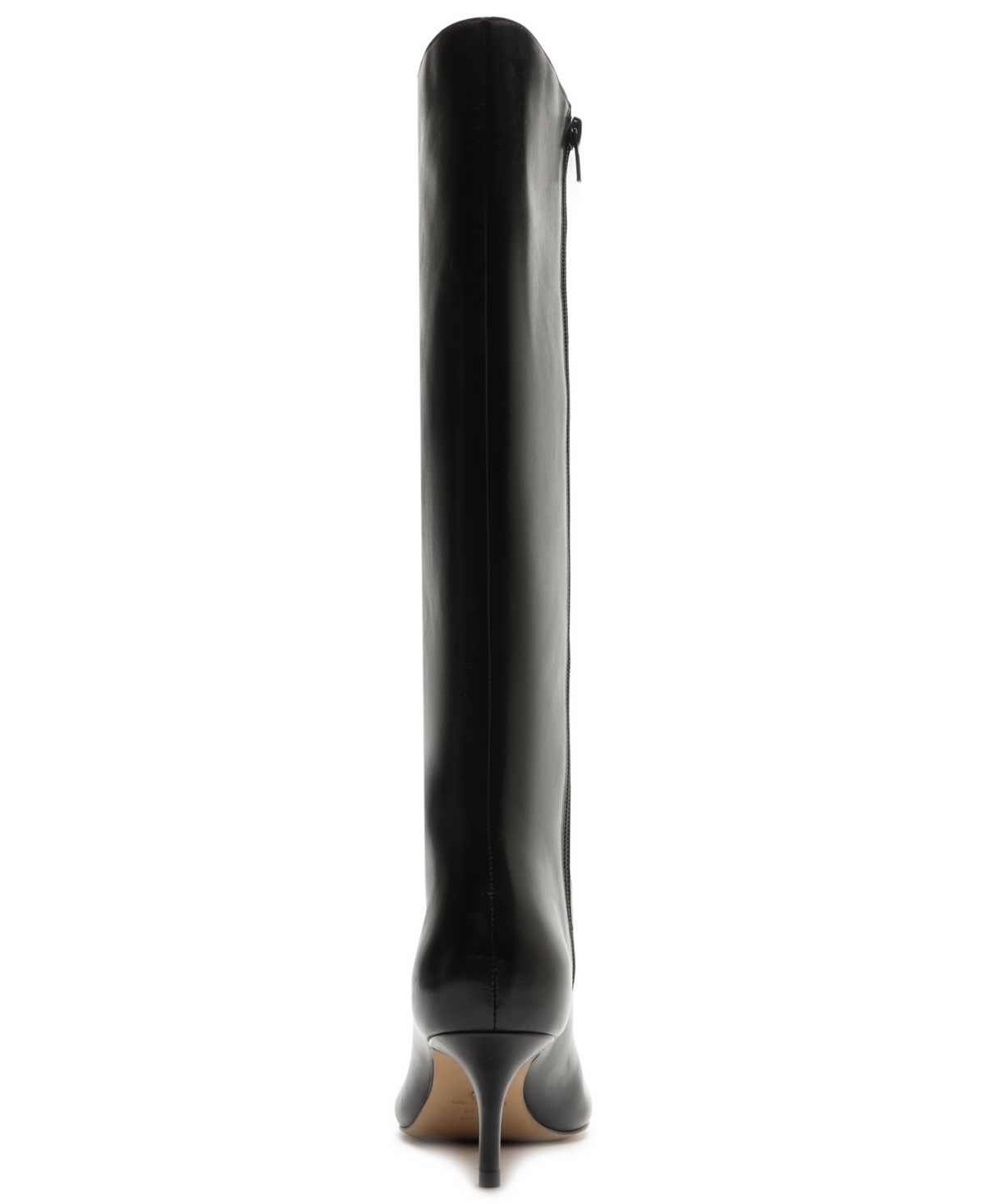 Arezzo Women's Skye Low Stiletto Leather Calf Boots