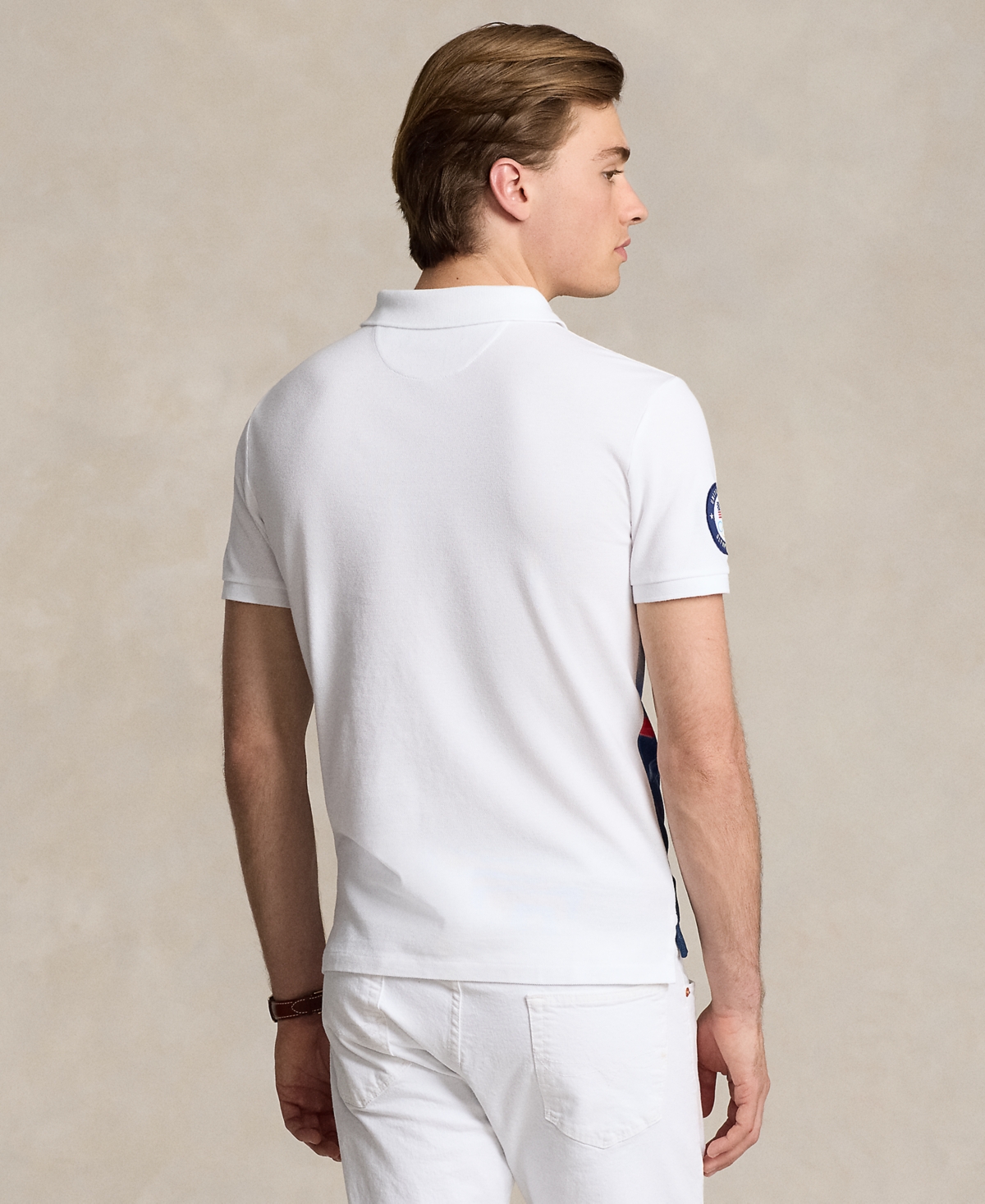 Polo Ralph Lauren Men's Team Usa Mesh Graphic Polo Shirt