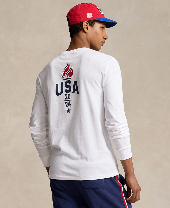 Polo Ralph Lauren Men's Team USA Jersey Graphic T-Shirt - Macy's