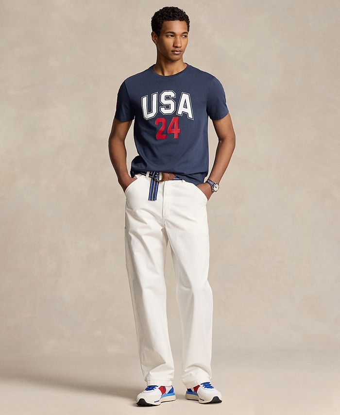 Polo Ralph Lauren Men's Team USA Jersey Graphic T-Shirt - Macy's