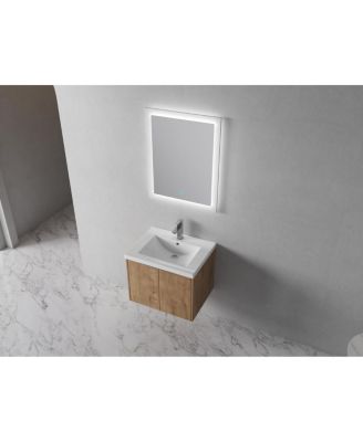 24" Bathroom Cabinet with Sink, Soft Close Doors