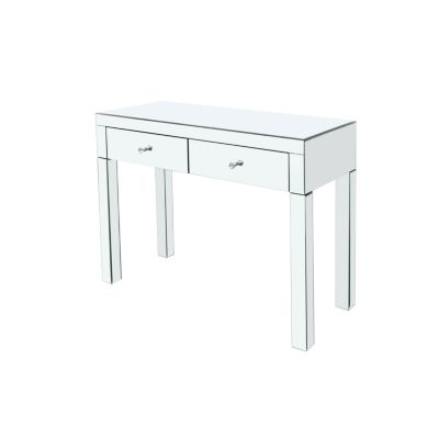 Streamdale Modern 39"W Double Draw Dressing Table