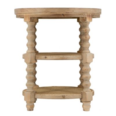 3-Tier Round Side Table