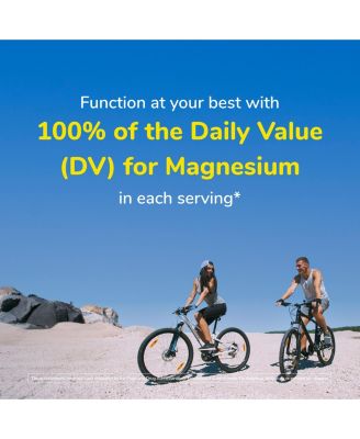 Magnesium Caps - High Absorption Magnesium Supplement - Magnesium Capsules for Stress Relief, 420 mg, 200 Count, 2 Pack