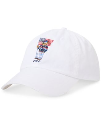 Polo Ralph Lauren Men's Team USA Polo Bear Twill Ball Cap