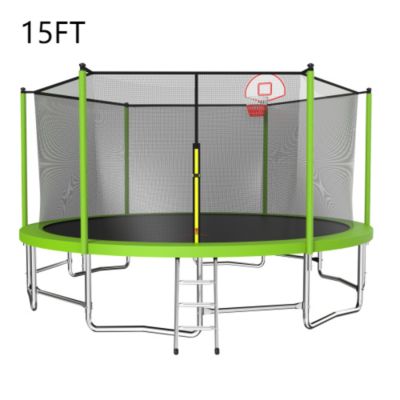 Streamdale 15FT Trampoline Green