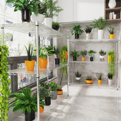 Heavy Duty Height Adjustable Wire Shelving