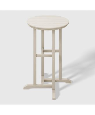 Outdoor Patio Counter Height Bar Stools Bistro Bar Table 4-Piece Set