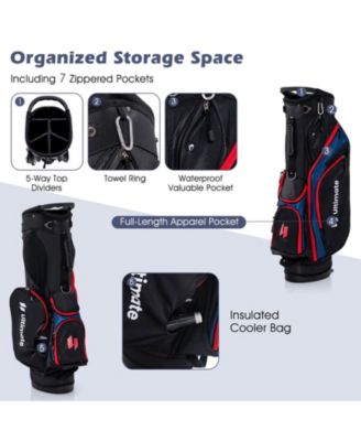 Men's Complete Golf Club Set Golf Club Package Set incl 460CC with Rain Hood