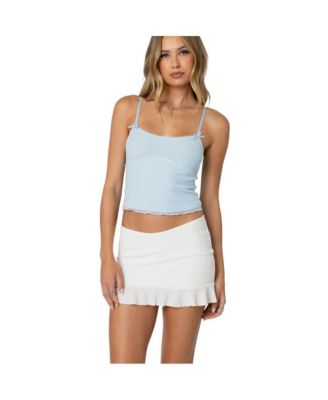 Bethany mesh tank top