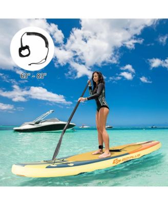 11ft Inflatable Stand Up Paddle Board Surfboard with Bag Aluminum Paddle Pump