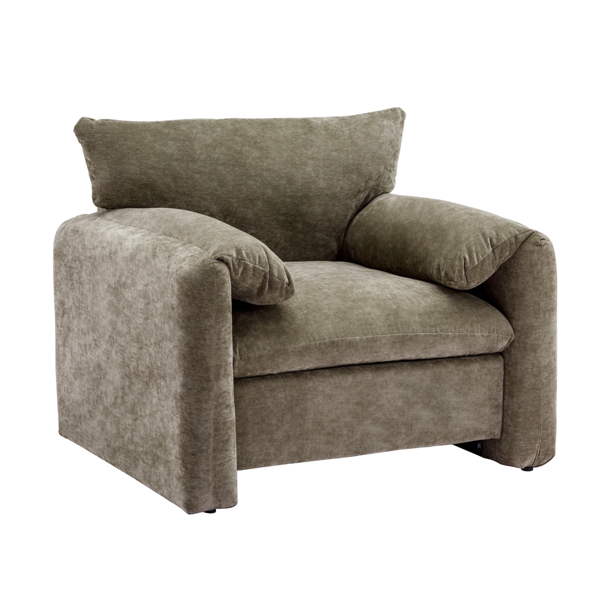 Streamdale Furniture Modern Style Chenille Oversized Armchair Accent Chair Single Sofa Lounge Chair