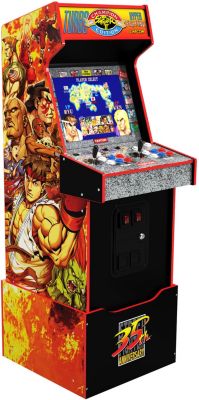 Photo 1 of ***FACTORY SEALED***Arcade1Up Capcom Street Fighter II Champion Turbo Legacy Edition Arcade Game Machine with Riser