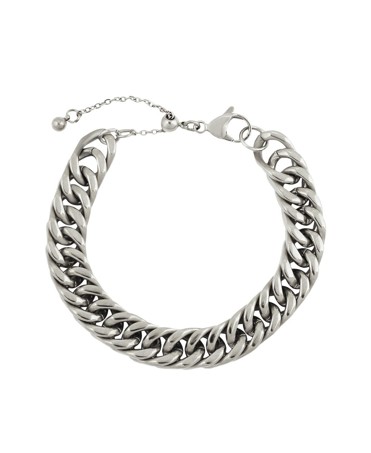 Arlow Cuban Link Bracelet - Silver